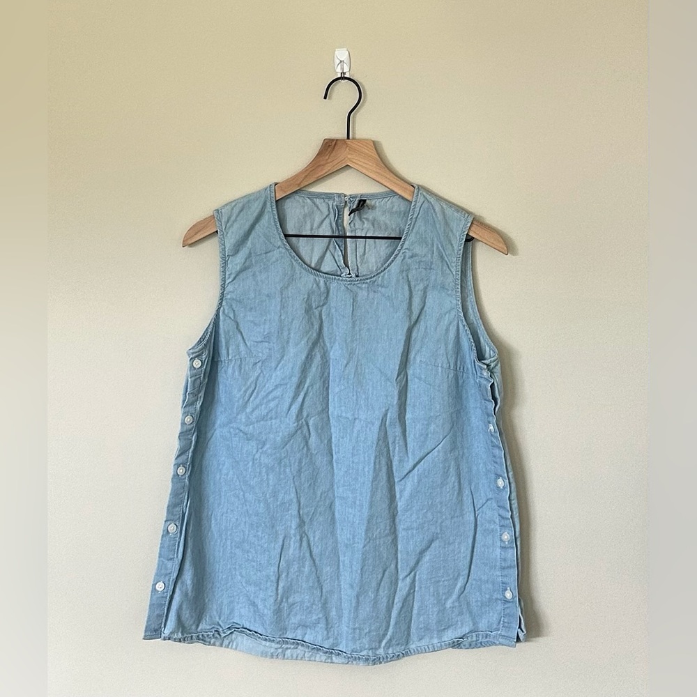 North River Chambray Tank/Blouse